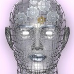 Illustration of cogs or gears in human head
