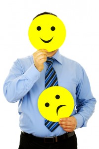Guy with faces
